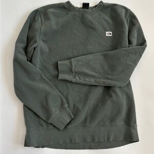 The North Face green men’s large sweatshirt